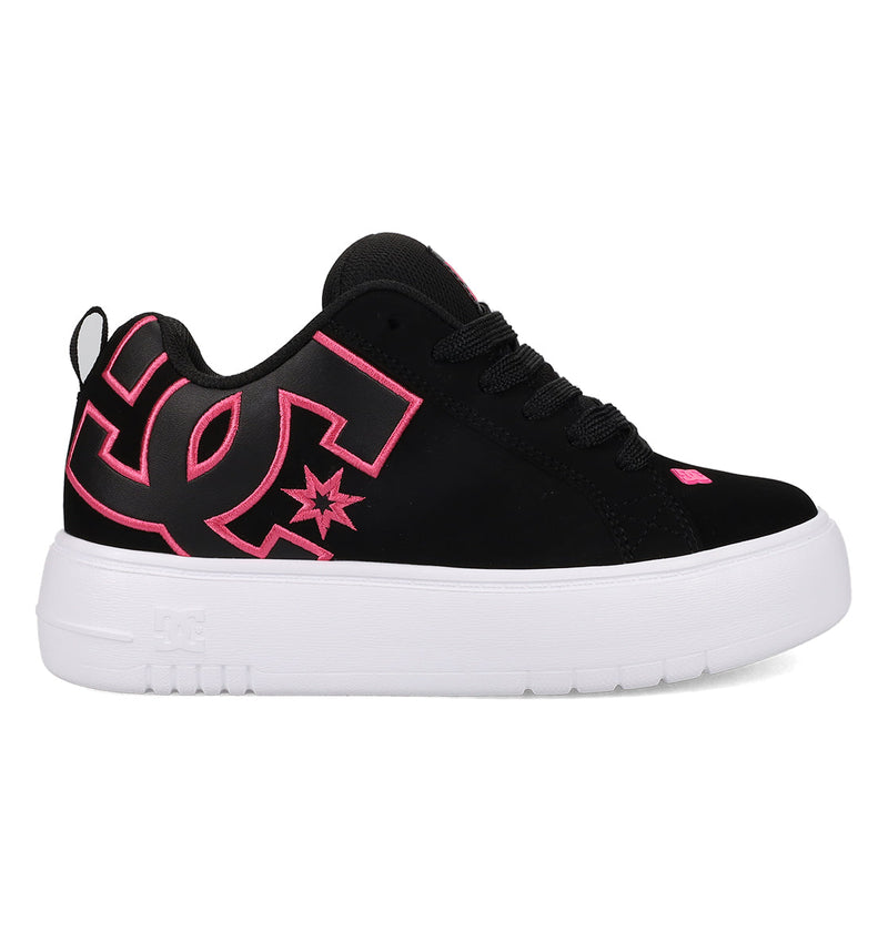 WOMEN’S COURT GRAFFIK PLATFORM SHOES