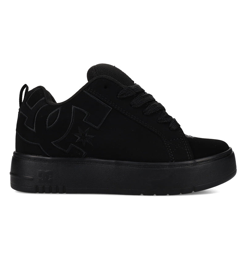 WOMEN’S COURT GRAFFIK PLATFORM SHOES