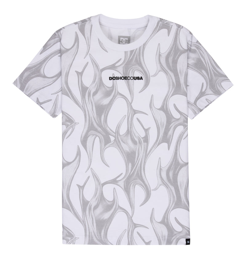 KIDS’ DC LIQUID FUEGO HERITAGE SHORT SLEEVE SHIRT
