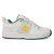 Off White-Yellow-Green